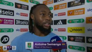 Everyone at Man city made me feel at home – Semenyo on quick transition