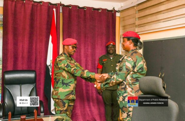 Lt. Col. Jacqueline Dela Galley becomes first female commander of Ghana military police