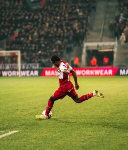 Joseph Opoku scores on return as Club Brugge beat Zulte Waregem in seven-goal thriller