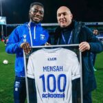 Gideon Mensah reaches 100 games for Auxerre in narrow defeat to PSG
