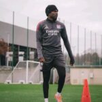 Ernest Nuamah returns to ball work after nine-month ACL lay-off