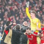 UCL: Goalkeeper Trubin’s last-gasp header knocks Real Madrid to playoffs