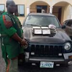 Nigerian driver busted with cocaine worth over GHc1m on Accra–Aflao road