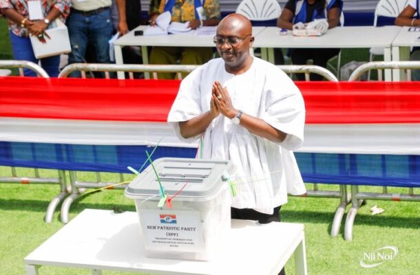Bawumia clinches NPP flagbearer slot with landslide victory in Presidential Primary