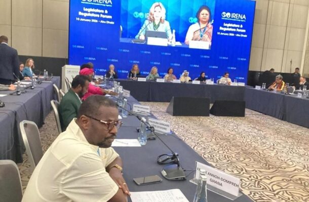 Annoh-Dompreh pushes for inclusive growth, green industrialisation agenda at global forum in Abu Dhabi