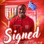 Kelvin Lamptey-Mills secure deal with Greek outfit Kampaniakos FC