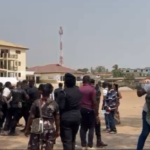 Tension in Ablekuma North as Police arrest two delegates during NPP Presidential primary voting