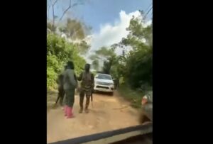 Soldiers prevent anti-galamsey operations in Aowin municipality