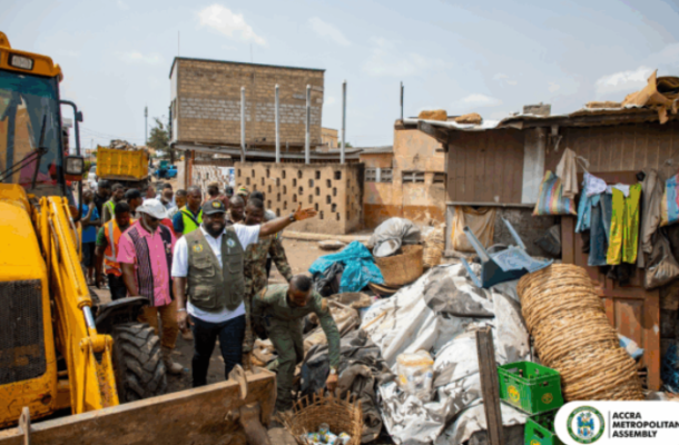 AMA launches citywide decongestion drive, demolishes illegal structures on major roads