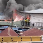 Fire guts over 50 mobile phone shops near Kwame Nkrumah circle