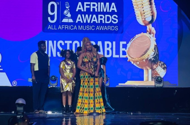 Wendy Shay triumphs at AFRIMA, lifts Ghana with ‘too late’