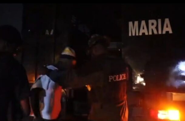 Police storm Tamale crime hotspots, arrest 12 and torch drug dens