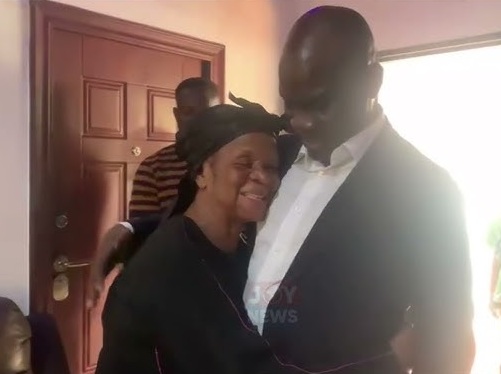 Education Minister visits mother of late Defence Minister Omane Boamah