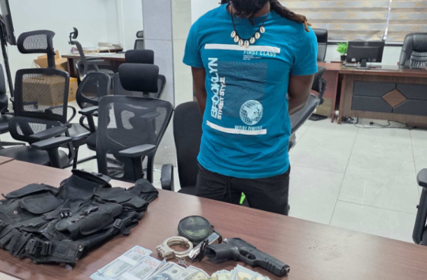 Police arrest Ablekuma suspect over counterfeit dollars and illegal firearm