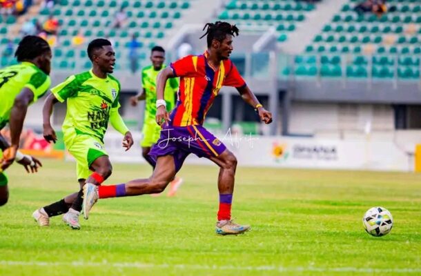 GPL: Hearts held by Bechem united to a goalless draw