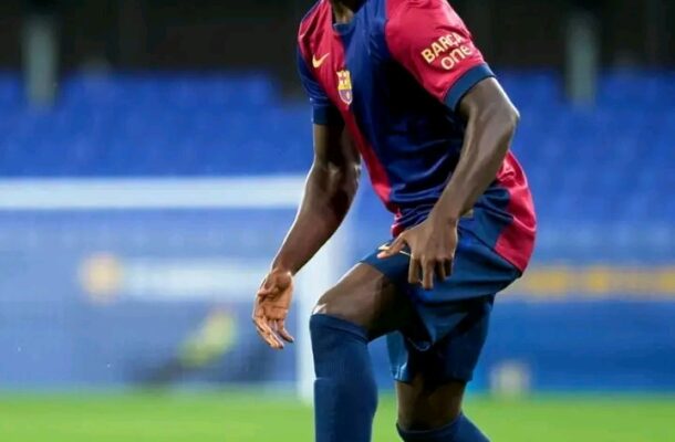 Ghana’s Aziz Issah stuffers muscle injury in Barça Atlètic clash