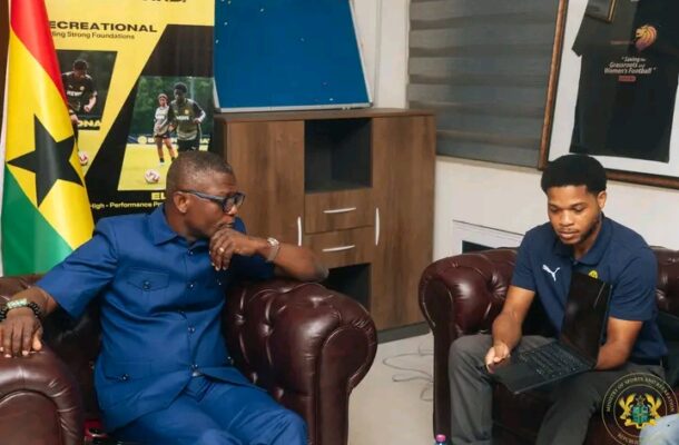 Sports Minister Kofi Adams praises Dortmund Academy Ghana's talent development