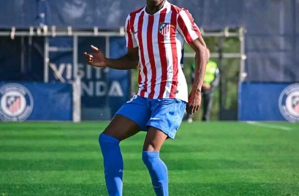 Ghanaian teenage midfielders shine as Atletico Madrid U19 thrash Dynamo Kyiv in UEFA youth league