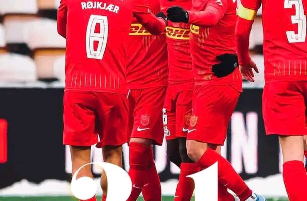 Yirenkyi shines as Nordsjælland beat Sonderjyske in Danish Superliga