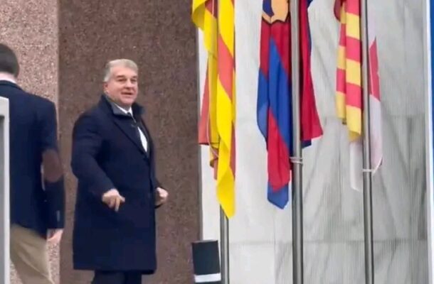 Barcelona President Laporta steps down ahead of re-election bid