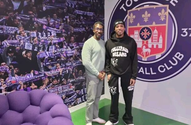 Black Stars Doctor Prince Pambo visits injured Francis Abu in France