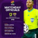 Daniel Laryea appointed to officiate Kotoko-Hearts Super Clash