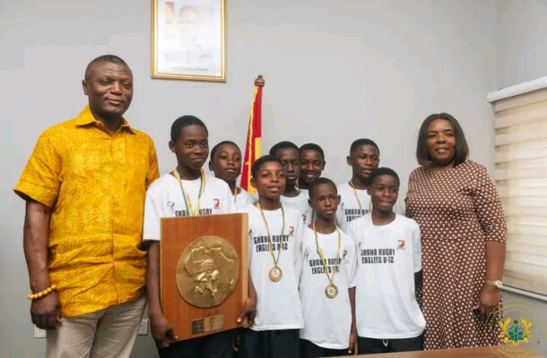 Ghana’s U12 Rugby team crowned champions in Abidjan