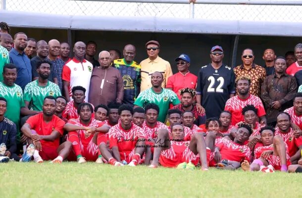 Manhyia Palace delegation visits Kotoko ahead of Hearts Super Clash