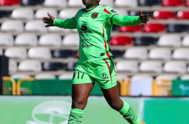 Black Queens midfielder Asantewaa scores late free-kick to earn Juárez a draw