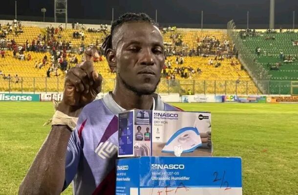 Asare the hero as 10-man Hearts stun Kotoko in Kumasi