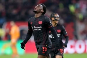 Poku shines as Leverkusen beat Olympiacos in Champions League