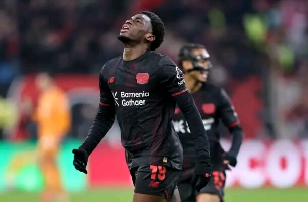 Poku shines as Leverkusen beat Olympiacos in Champions League