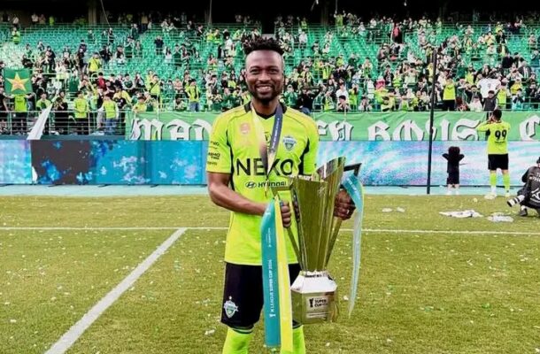 Patrick Twumasi wins Korean Super Cup with his club Jeonbuk