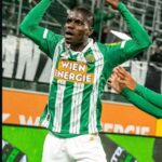 Daniel Nunoo scores first goal for Rapid Wien in win over Wolfsberger