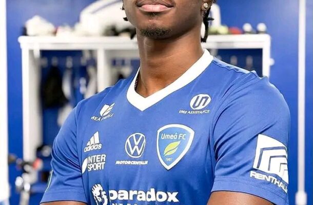 Ghanaian youngster Philip Appiah seals move to Sweden’s Umea FC