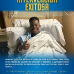 Gideon Acquah undergoes successful knee surgery after ACL injury