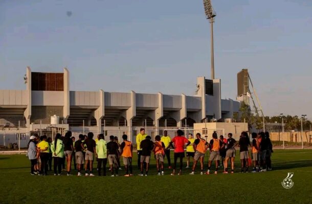Black Queens holds first training in Sharjah ahead of Pink Ladies cup  ‎
