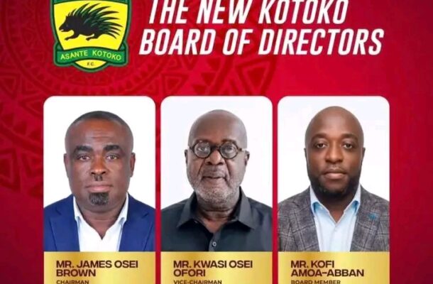 Asante Kotoko unveils new Board  ‎members
