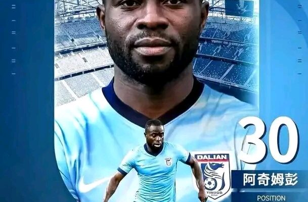Frank Acheampong seals move to Dalian Yingbo after standout season in China