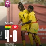 Black Queens beat Hong Kong 4-0 in Pink Ladies cup opener‎