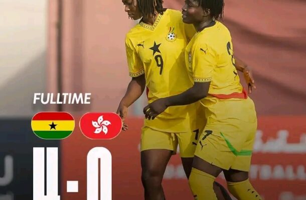 Black Queens beat Hong Kong 4-0 in Pink Ladies cup opener