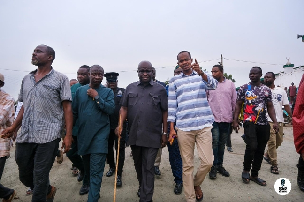 Agriculture Minister tours historic Ashaiman Tulaku livestock market