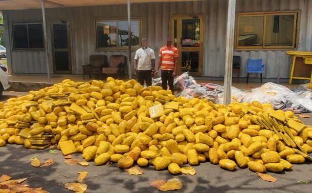 Police intercept truckload of suspected narcotics in Tema; two arrested over GHc150,000 bribe