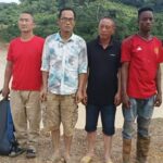 NAIMOS cracks down on Galamsey in Mpohor, nabs three Chinese in surprise raid