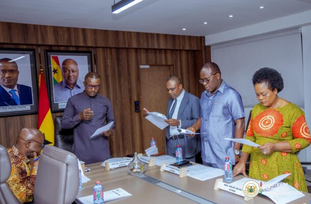 Energy Minister swears in new Board for VRA resettlement trust fund