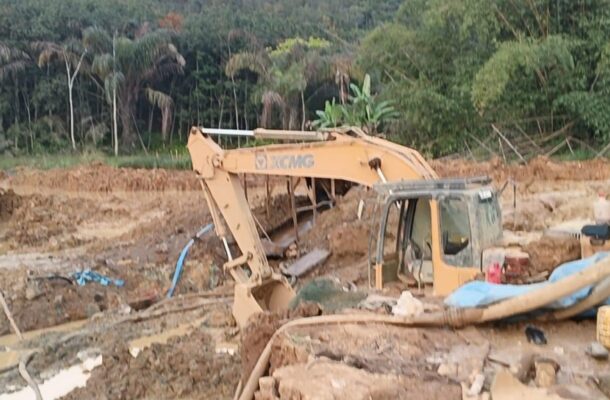 NAIMOS task force seizes two excavators, arrests galamsey kingpin after bribe attempt