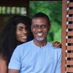 Israel Laryea steps in to calm online storm between wife and TV presenter Lily Mohammed