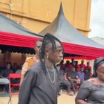 Patapaa breaks down in tears at mother’s one-week memorial