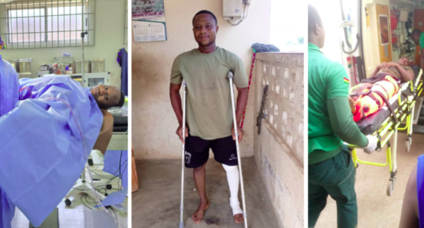 Brutal galamsey attack: - Forest guard battles for life