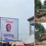 Akwasi Acquah demands police investigation after removal of Bawumia billboard in Akim Oda
